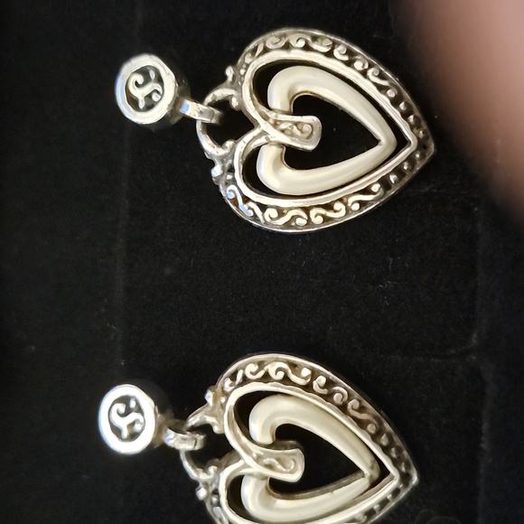 Women's Brighton Silvertone Earrings 2 Sets **Great for Mother's Day * - Picture 3 of 4